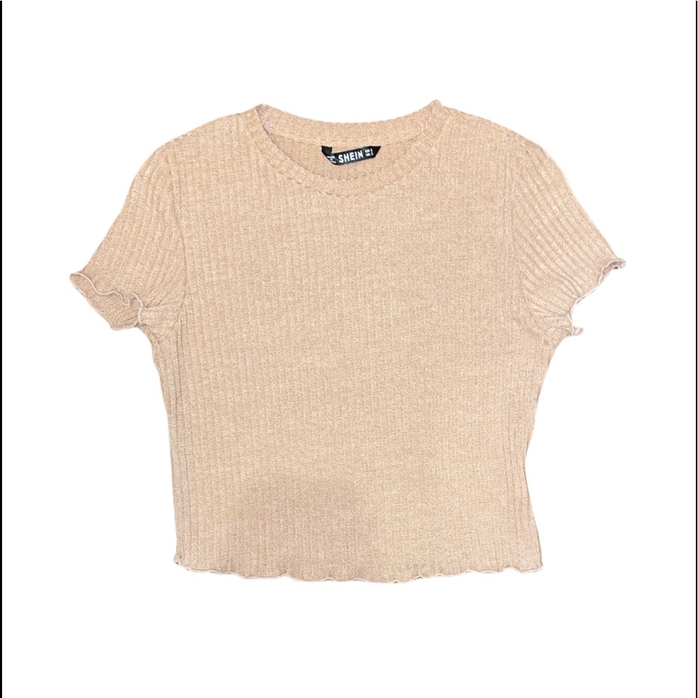 cropped lettuce edge tee